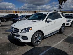 Salvage cars for sale at Van Nuys, CA auction: 2017 Mercedes-Benz GLE 550E 4matic