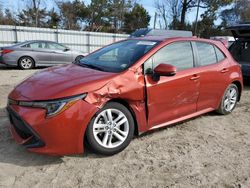 Salvage cars for sale at Hampton, VA auction: 2019 Toyota Corolla SE