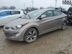 Salvage cars for sale at Columbus, OH auction: 2015 Hyundai Elantra SE