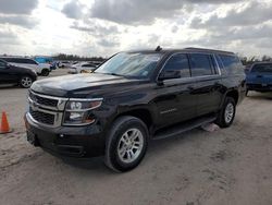 Salvage cars for sale from Copart Houston, TX: 2018 Chevrolet Suburban C1500 LT