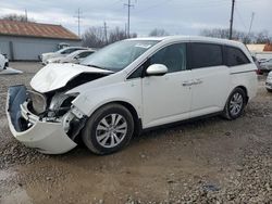 Salvage cars for sale at Columbus, OH auction: 2017 Honda Odyssey EXL