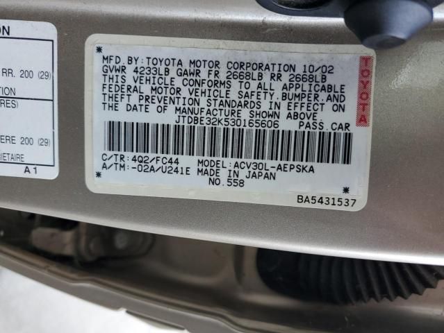 2003 Toyota Camry LE