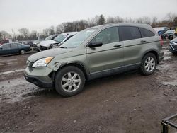 Salvage cars for sale at Chalfont, PA auction: 2007 Honda CR-V EX