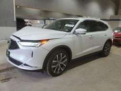 Salvage cars for sale at Sandston, VA auction: 2022 Acura MDX Technology