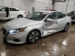 Salvage cars for sale at Franklin, WI auction: 2021 Nissan Altima SV