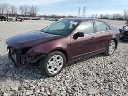 Salvage cars for sale at Barberton, OH auction: 2011 Ford Fusion SE