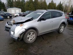 Salvage cars for sale at Arlington, WA auction: 2015 Toyota Rav4 LE