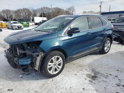 Salvage cars for sale at Ham Lake, MN auction: 2020 Ford Edge SEL