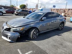 Nissan Altima salvage cars for sale: 2019 Nissan Altima SL