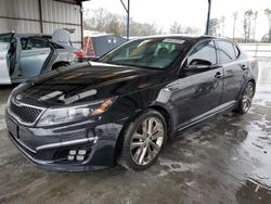 Salvage cars for sale at Cartersville, GA auction: 2015 KIA Optima SX