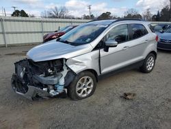 Buy Salvage Cars For Sale now at auction: 2020 Ford Ecosport SE