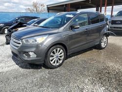 2017 Ford Escape Titanium en venta en Riverview, FL