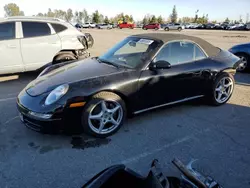 Porsche salvage cars for sale: 2006 Porsche 911 New Generation Carrera Cabriolet