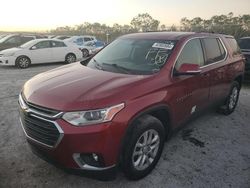 Chevrolet salvage cars for sale: 2020 Chevrolet Traverse LT