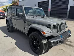 Clean Title Cars for sale at auction: 2023 Jeep Wrangler Sahara 4XE