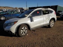 Salvage cars for sale at Colorado Springs, CO auction: 2013 Honda CR-V EXL