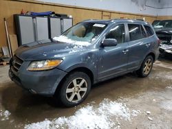 Salvage cars for sale from Copart Kincheloe, MI: 2008 Hyundai Santa FE SE