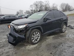 Carros salvage a la venta en subasta: 2019 Toyota Rav4 XLE Premium