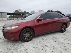 Salvage cars for sale at Loganville, GA auction: 2017 Toyota Camry LE