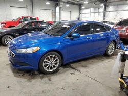 Ford salvage cars for sale: 2017 Ford Fusion SE