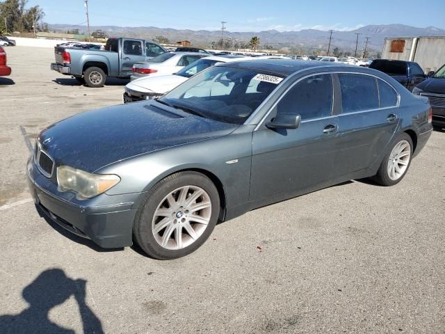 2002 BMW 745 LI