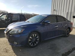 Salvage cars for sale at Windsor, NJ auction: 2017 Nissan Sentra S