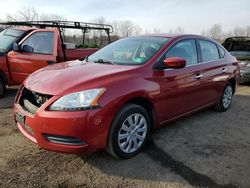 Salvage cars for sale at Marlboro, NY auction: 2014 Nissan Sentra S