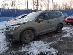 Salvage cars for sale from Copart Atlantic Canada Auction, NB: 2020 Subaru Forester Touring