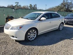 Salvage cars for sale at Riverview, FL auction: 2010 Buick Lacrosse CXS