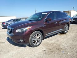 Salvage cars for sale at Temple, TX auction: 2014 Infiniti QX60