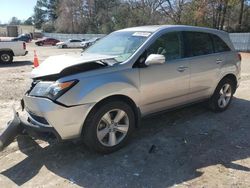 Salvage cars for sale at Knightdale, NC auction: 2012 Acura MDX Technology