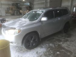 Salvage cars for sale at Kansas City, KS auction: 2008 Toyota Highlander Sport