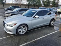 Vehiculos salvage en venta de Copart Rancho Cucamonga, CA: 2015 Infiniti Q50 Base