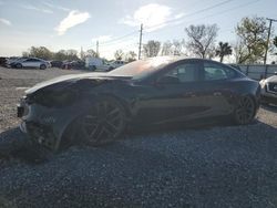 Salvage cars for sale at Riverview, FL auction: 2024 Tesla Model S