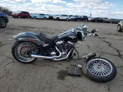 Salvage motorcycles for sale at Pennsburg, PA auction: 2021 Harley-Davidson Flfbs