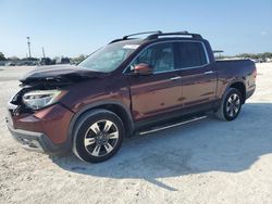 Honda salvage cars for sale: 2019 Honda Ridgeline RTL