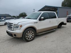 Salvage cars for sale from Copart Cleveland: 2014 Ford F150 Supercrew