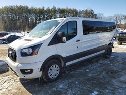 Salvage cars for sale at North Billerica, MA auction: 2024 Ford Transit T-350