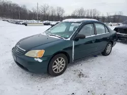 Salvage cars for sale at Marlboro, NY auction: 2002 Honda Civic LX