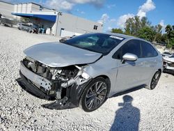 Toyota salvage cars for sale: 2021 Toyota Corolla SE