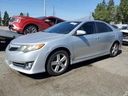 Salvage cars for sale at Rancho Cucamonga, CA auction: 2012 Toyota Camry Base