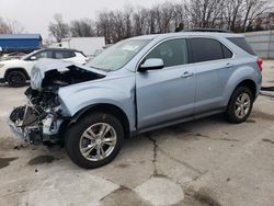 Chevrolet Equinox lt salvage cars for sale: 2015 Chevrolet Equinox LT