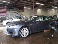 Tesla Vehiculos salvage en venta: 2015 Tesla Model S 70D