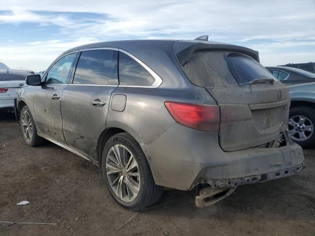 2017 Acura MDX Technology