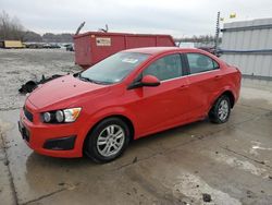 Chevrolet Sonic salvage cars for sale: 2012 Chevrolet Sonic LT