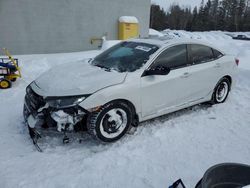 Salvage cars for sale from Copart Cookstown, ON: 2021 Honda Civic Sport