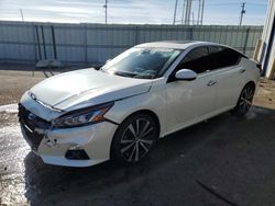 Nissan salvage cars for sale: 2020 Nissan Altima Platinum