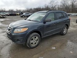 Salvage cars for sale at Ellwood City, PA auction: 2011 Hyundai Santa FE GLS