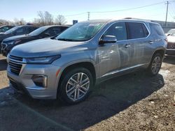 Salvage cars for sale at Chicago Heights, IL auction: 2023 Chevrolet Traverse High Country