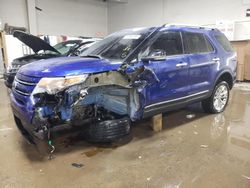 Salvage cars for sale from Copart Elgin, IL: 2013 Ford Explorer Limited